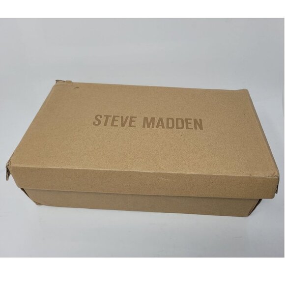 Women's Loafers, Leopard Print Paxtyn Round Toe Slip On Flats, STEVE MADDEN 7M - Picture 8 of 9